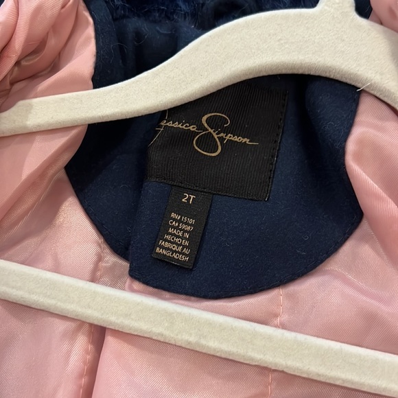 Brand new Jessica Simpson fur toddler coat - Picture 4 of 7